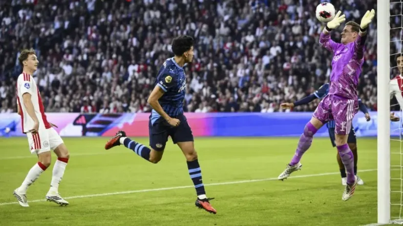 ©AFP (Rikardo Pepi daje gol za vođstvo PSV-a)