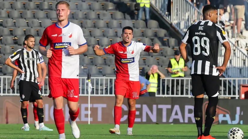 KRAJ: Partizan - Vojvodina 2:3