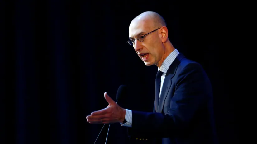Adam Silver (©Reuters)