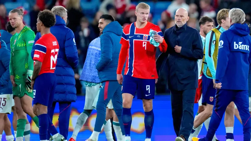 Erling Haland i Stale Solbaken (©Reuters)