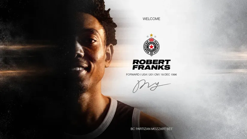 Robert Frenks (©KK Partizan Mozzart Bet)