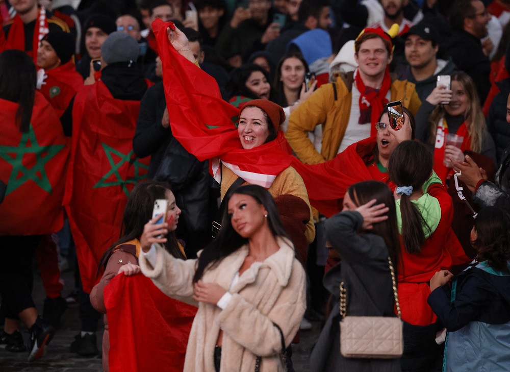 Marokanski navijači (©Reuters)