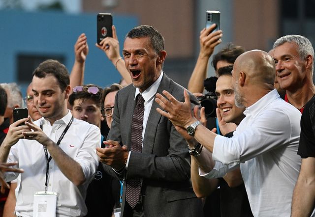 Maldini na proslavi titule 2022. godine (Reuters)