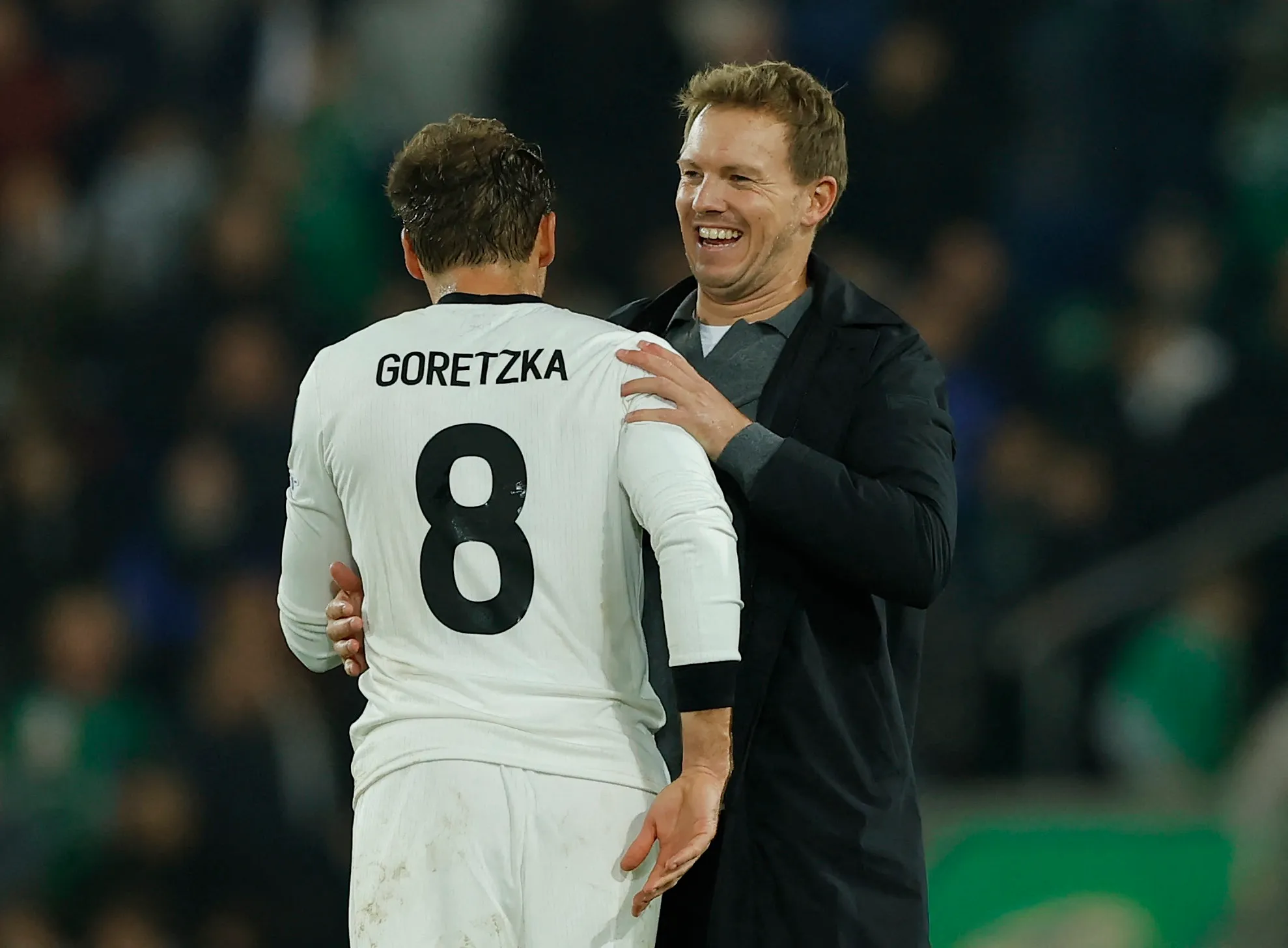 Leon Gorecka i Julijan Nagelsman (©Reuters)