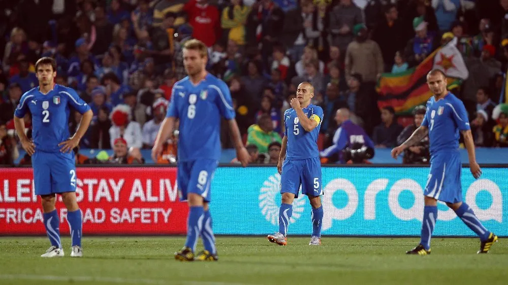 Muka na meču sa Slovačkom na Mundijalu 2010. godine (©Reuters) 