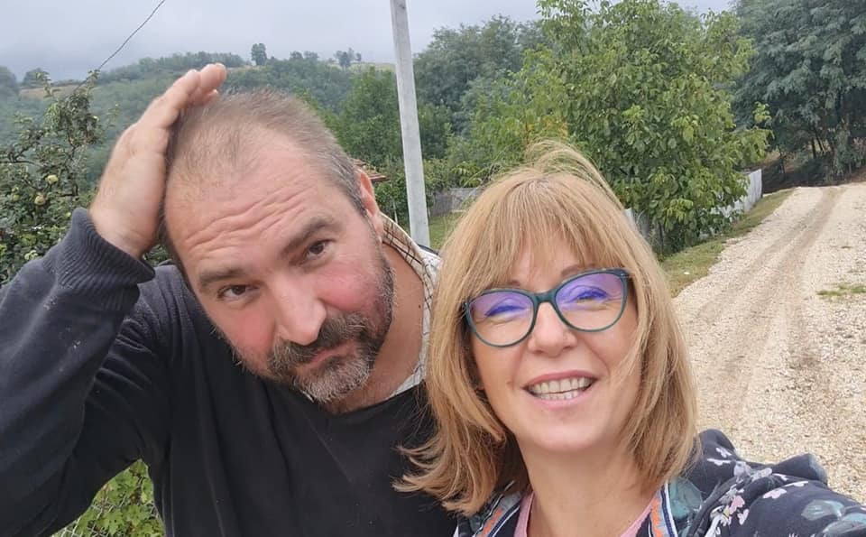 Mikica Petronijević i Monika Romić