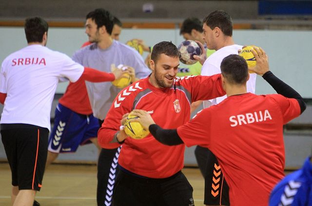 Džambo na treningu reprezentacije (©MN Press)