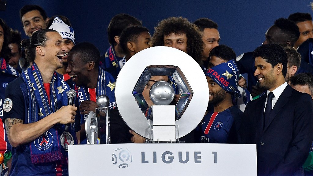 Ibrahimović i Kelaifi (©Reuters)