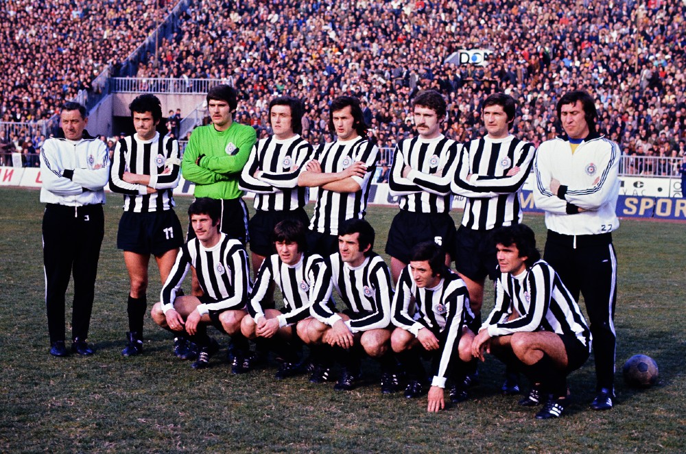 Partizanova ekipa iz 1974. godine (©MN Press)