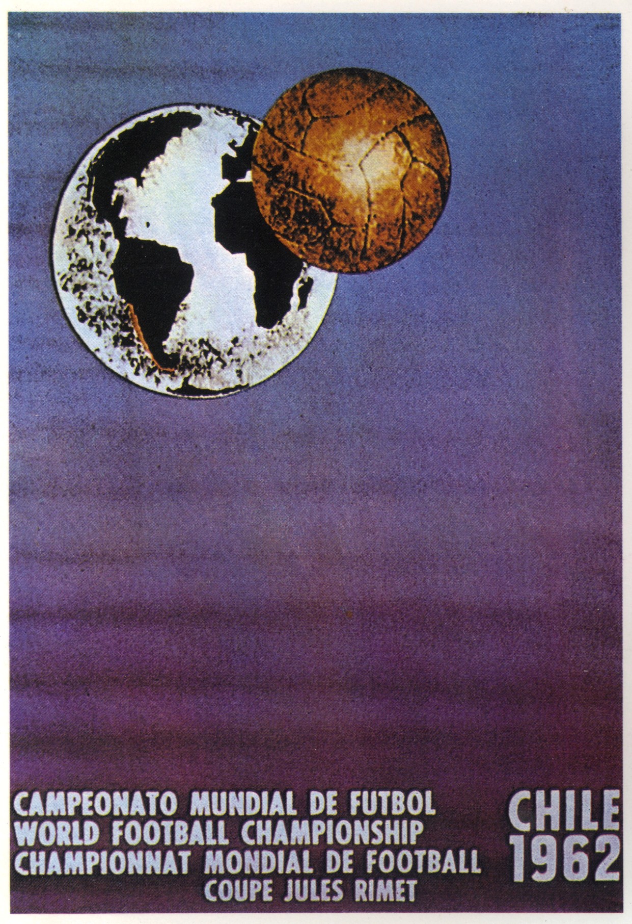 Plakat Svetskog kupa u Čileu 1962 (Reuters)