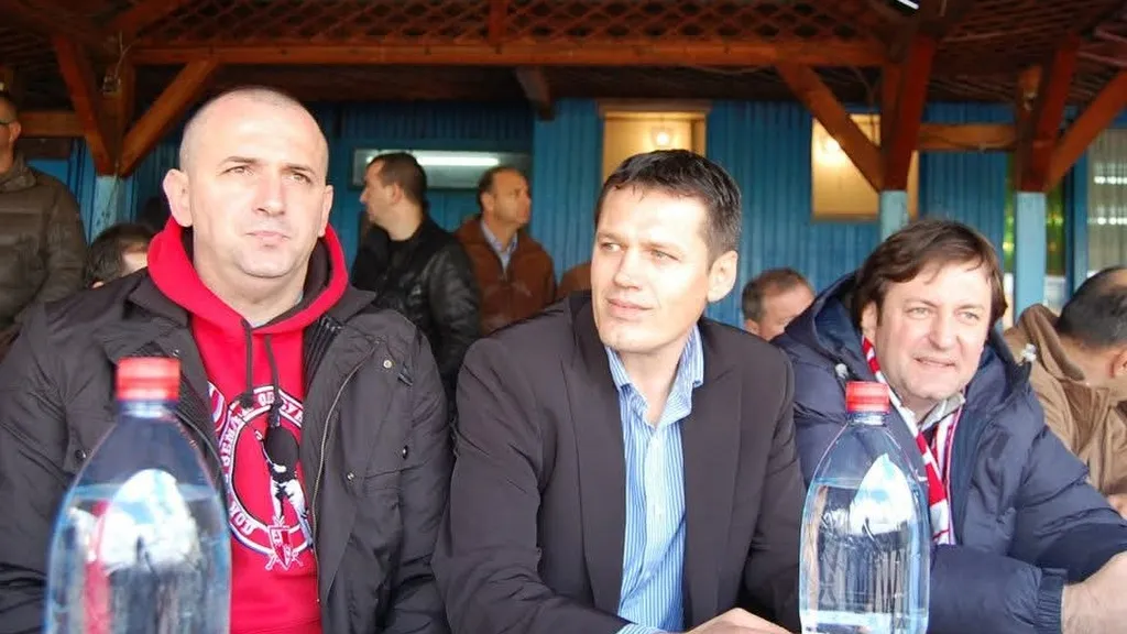 Tadašnje rukovodstvo crveno-belih (©Senko Župljanin)