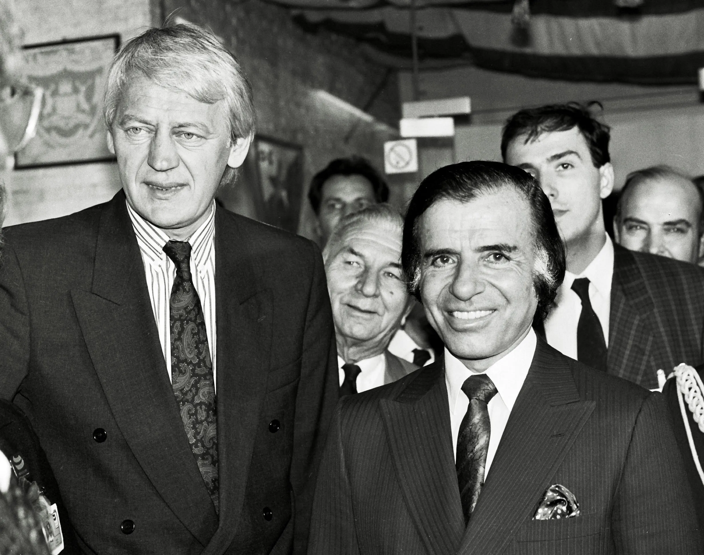 Vladimir Cvetković i bivši predsednik Argentine Karlos Menem (©MN Press)
