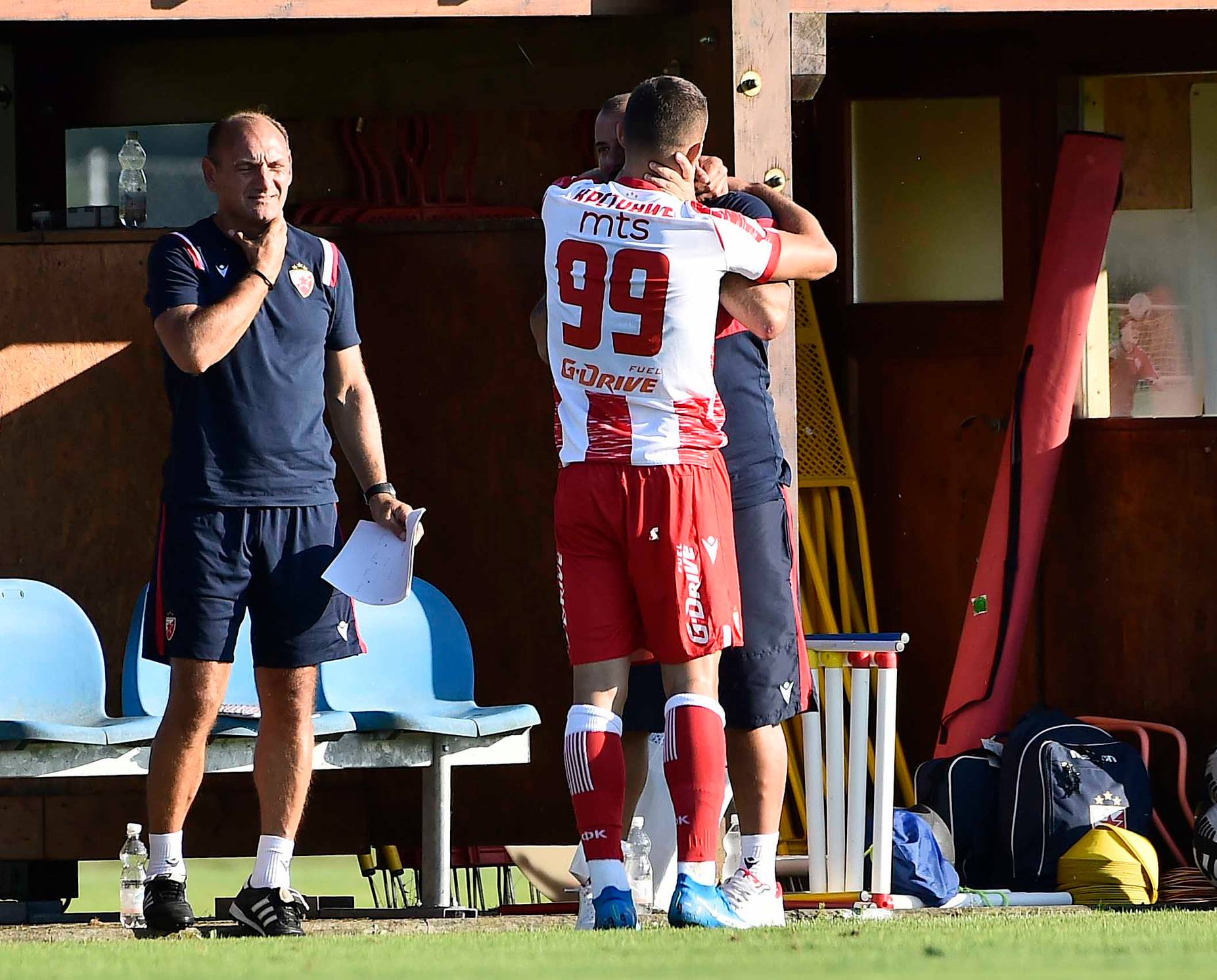 Stanković i Krstović ©FK Crvena zvezda