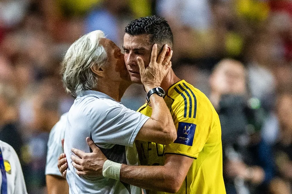 Žorž Žezus i Kristijano Ronaldo (©AFP)