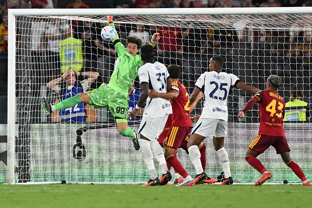 Detalj sa utakmice Roma - Inter (©AFP)