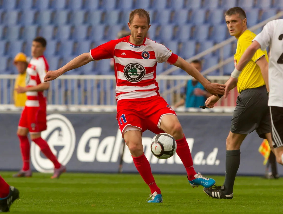 Zoran Kostić Pirgo na utakmici Borac - Partizan, 2011. godine (MN Press)