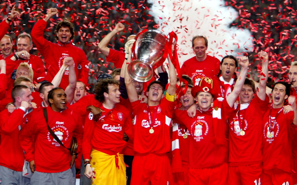 Liverpul Rafe Beniteza i Stivena Džerarda (©Reuters)