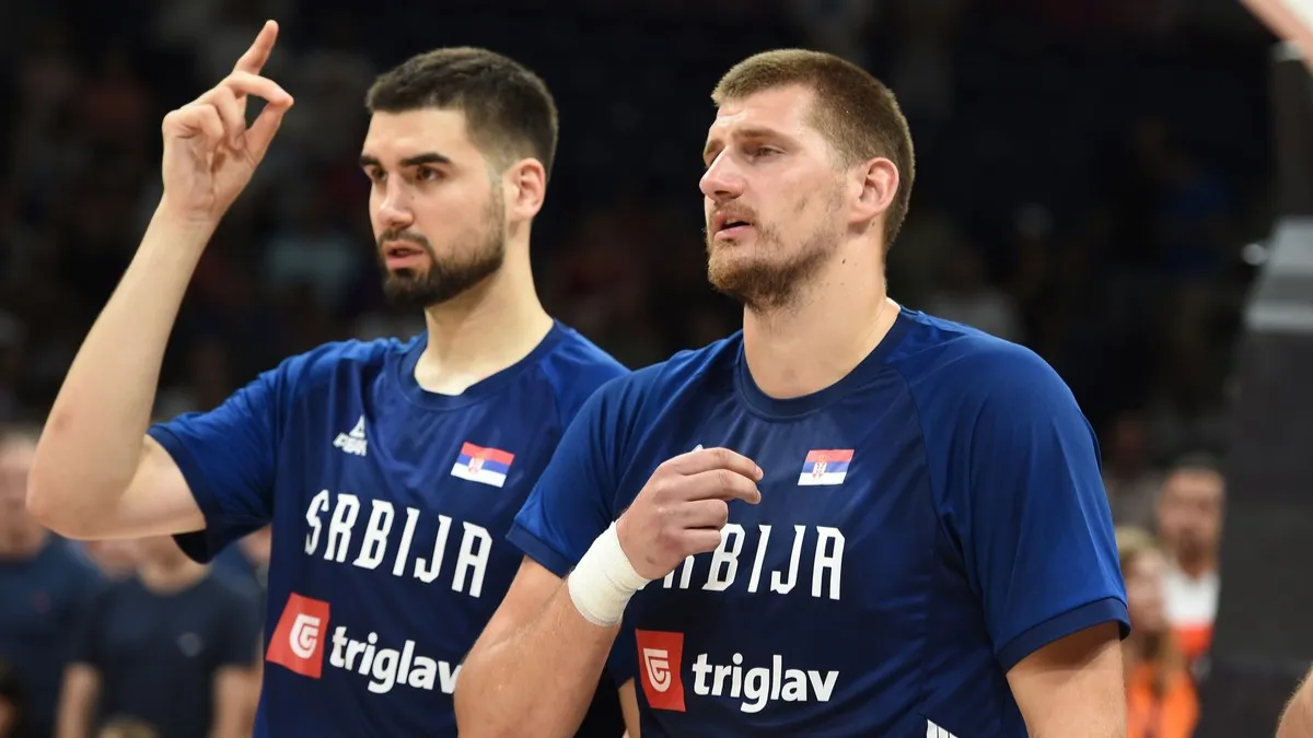 Dušan Ristić i Nikola Jokić (©MN Press)