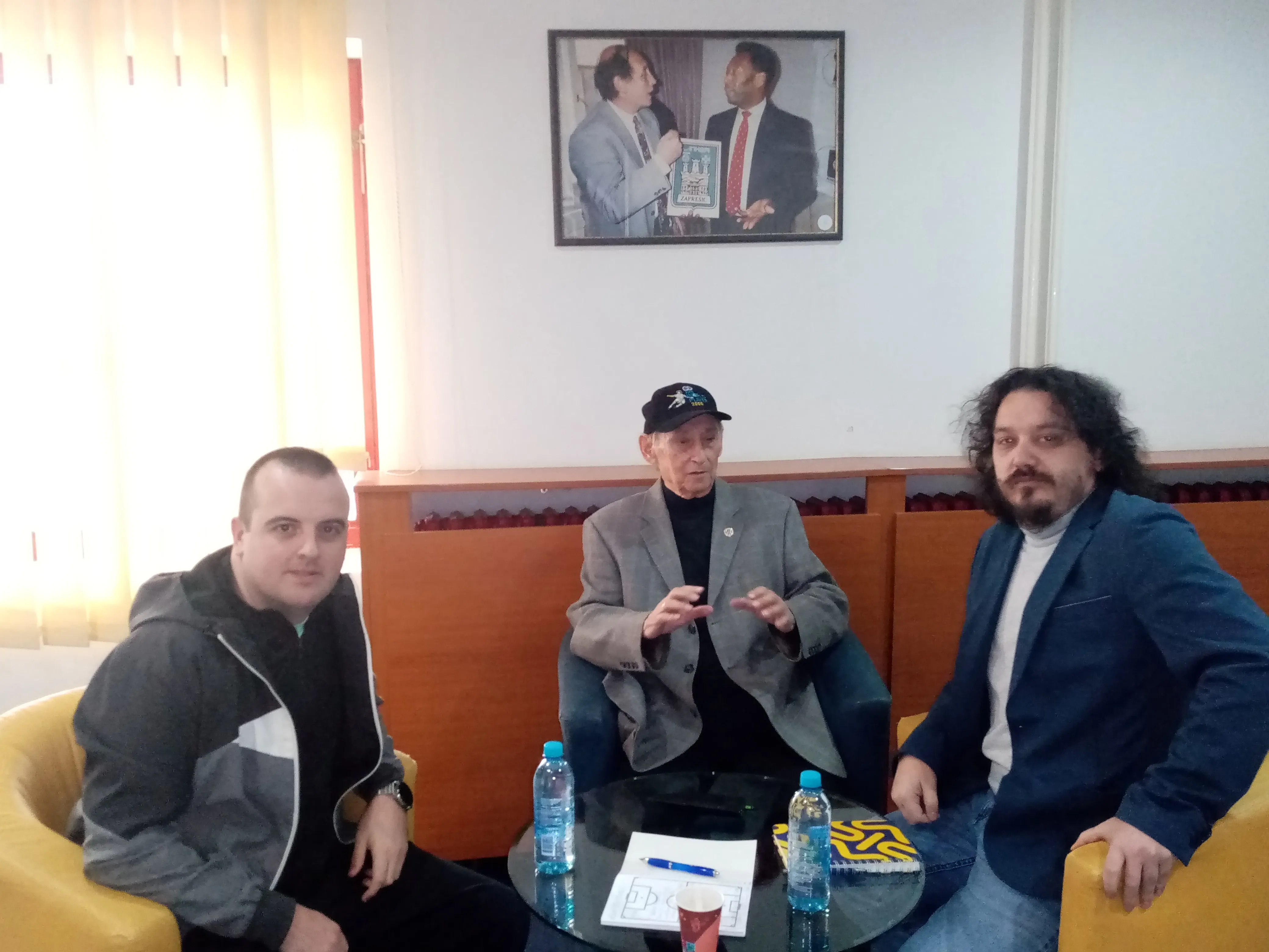 Miroslav Rede sa novinarima Mozzart Sporta
