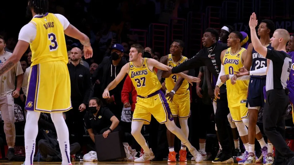 Rajanova reakcija na trojku protiv Pelikansa (©AFP)