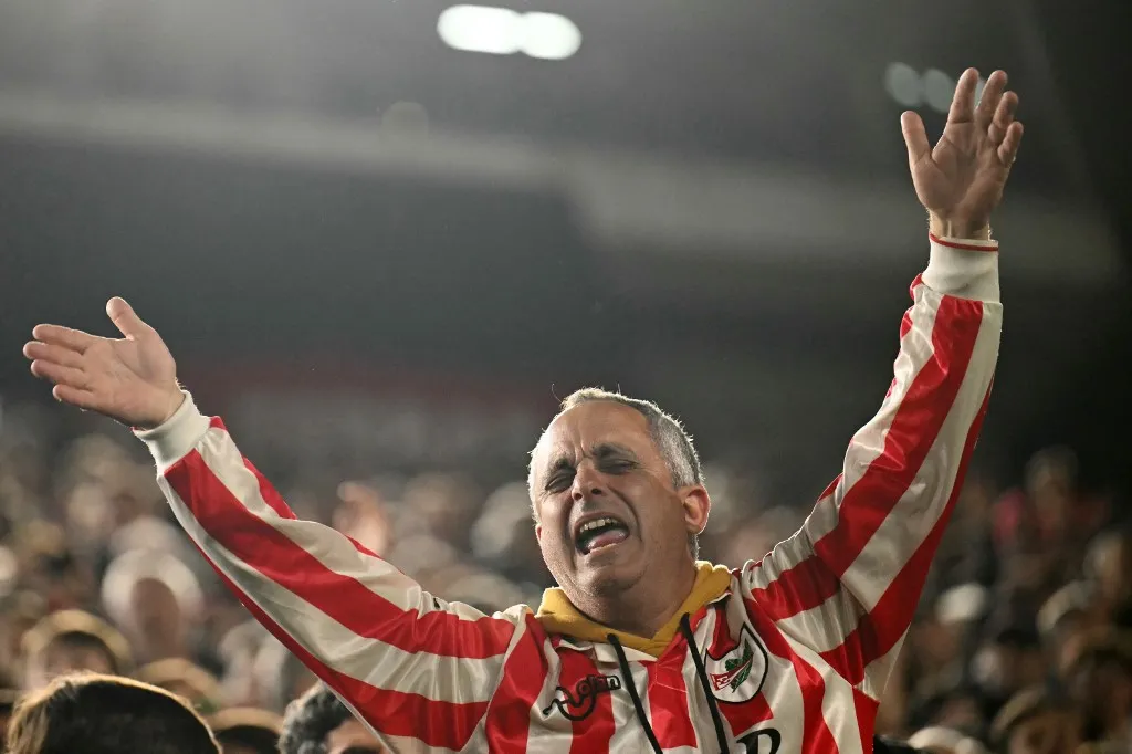 Navijač Estudijantesa (©AFP)