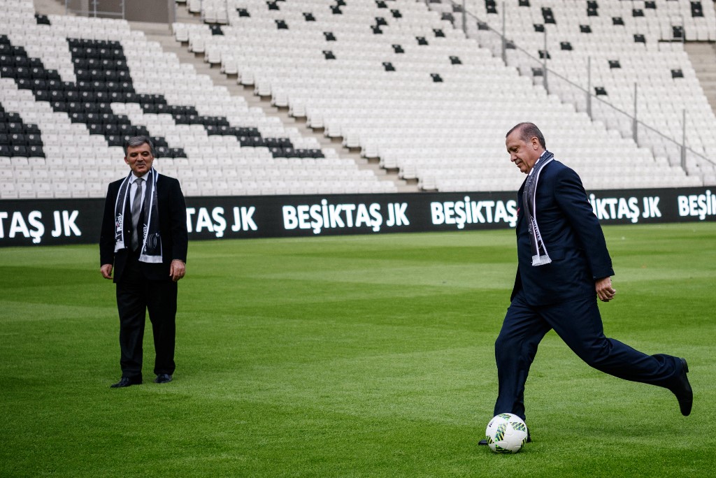 Redžep Tajip Erdogan na otvaranju stadiona Bešiktaša (©AFP)