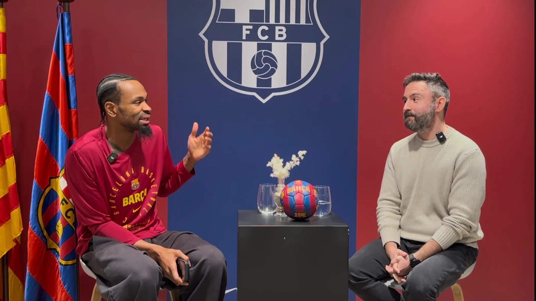 Panter u razgovoru sa novinarom Mozzart Sporta