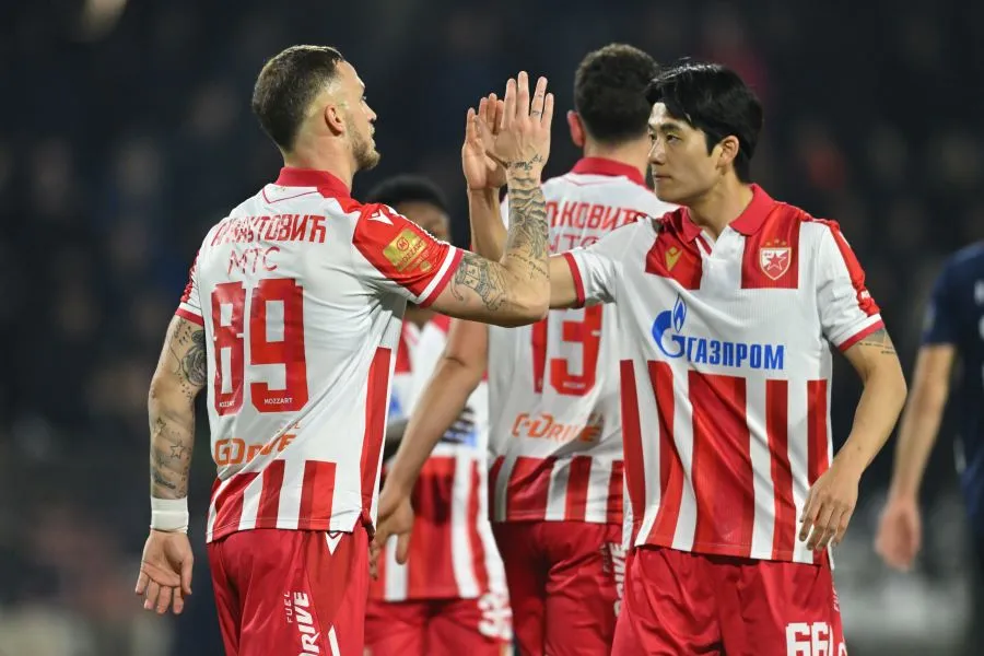 Predstavljaju Mozzart Bet Superligu: Arnautović i Seol (@MNPress)