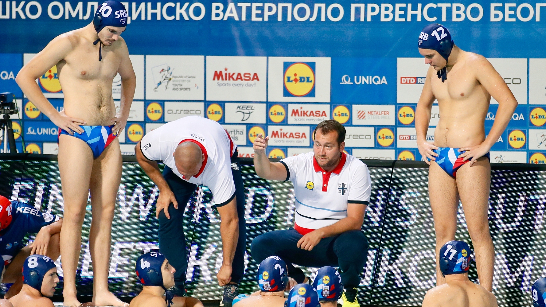 Uroš Stevanović tokom Svetskog prvenstva za juniore u Beogradu (©MN Press)