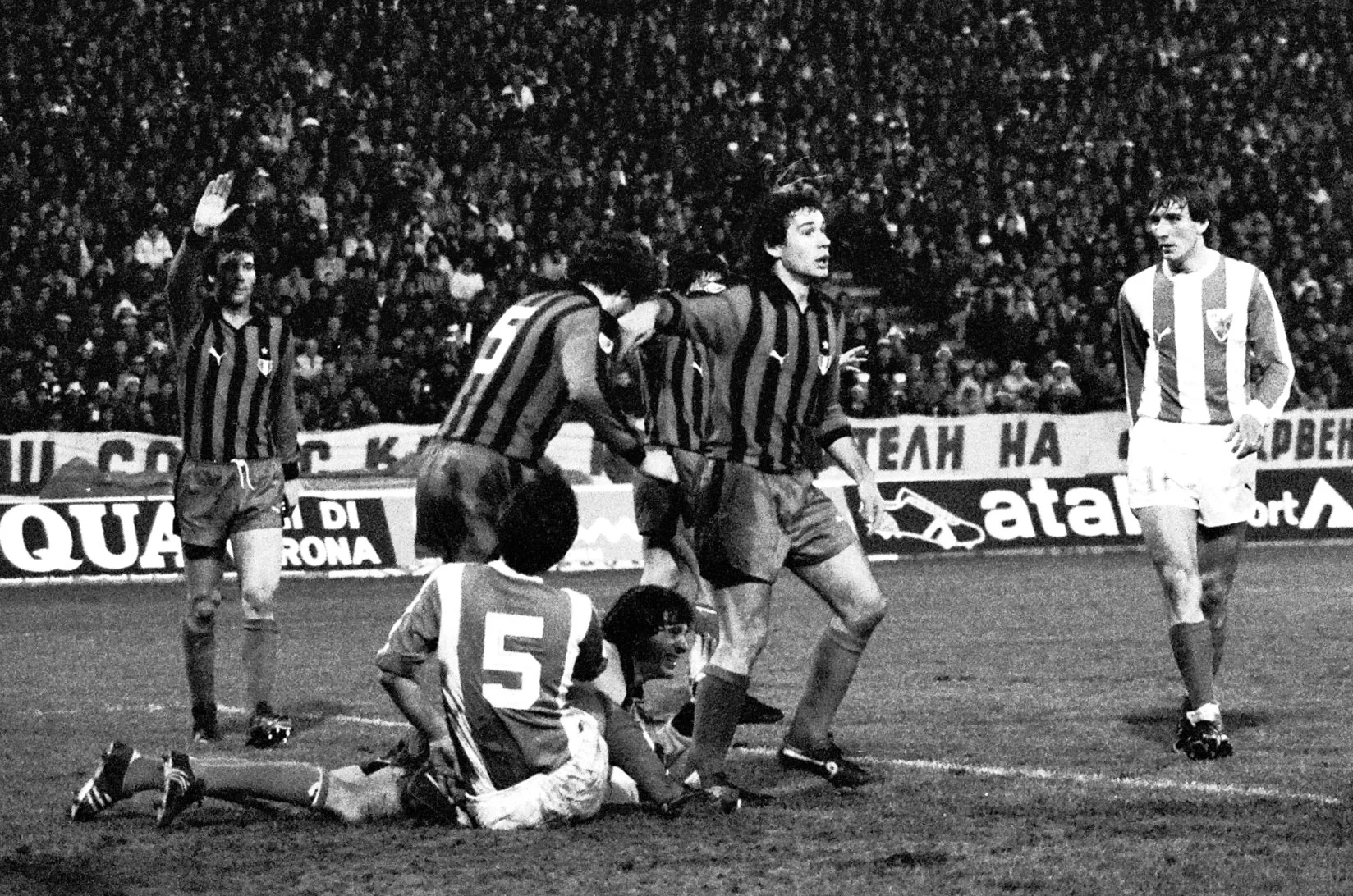 Detalj sa meča protiv Intera na Marakani