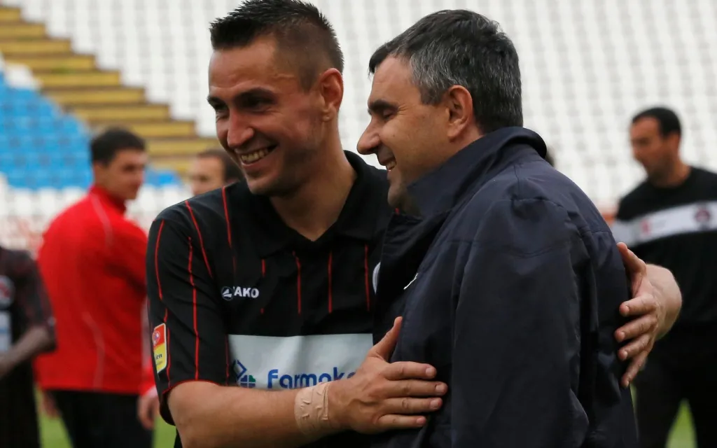 Sa Ljubišom Stamenkovićem Piskavcem (©Starsport)