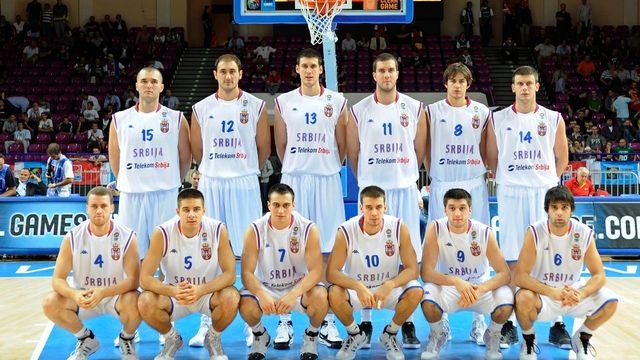 Košarkaši Srbije iz 2009. godine (©MN Press) 