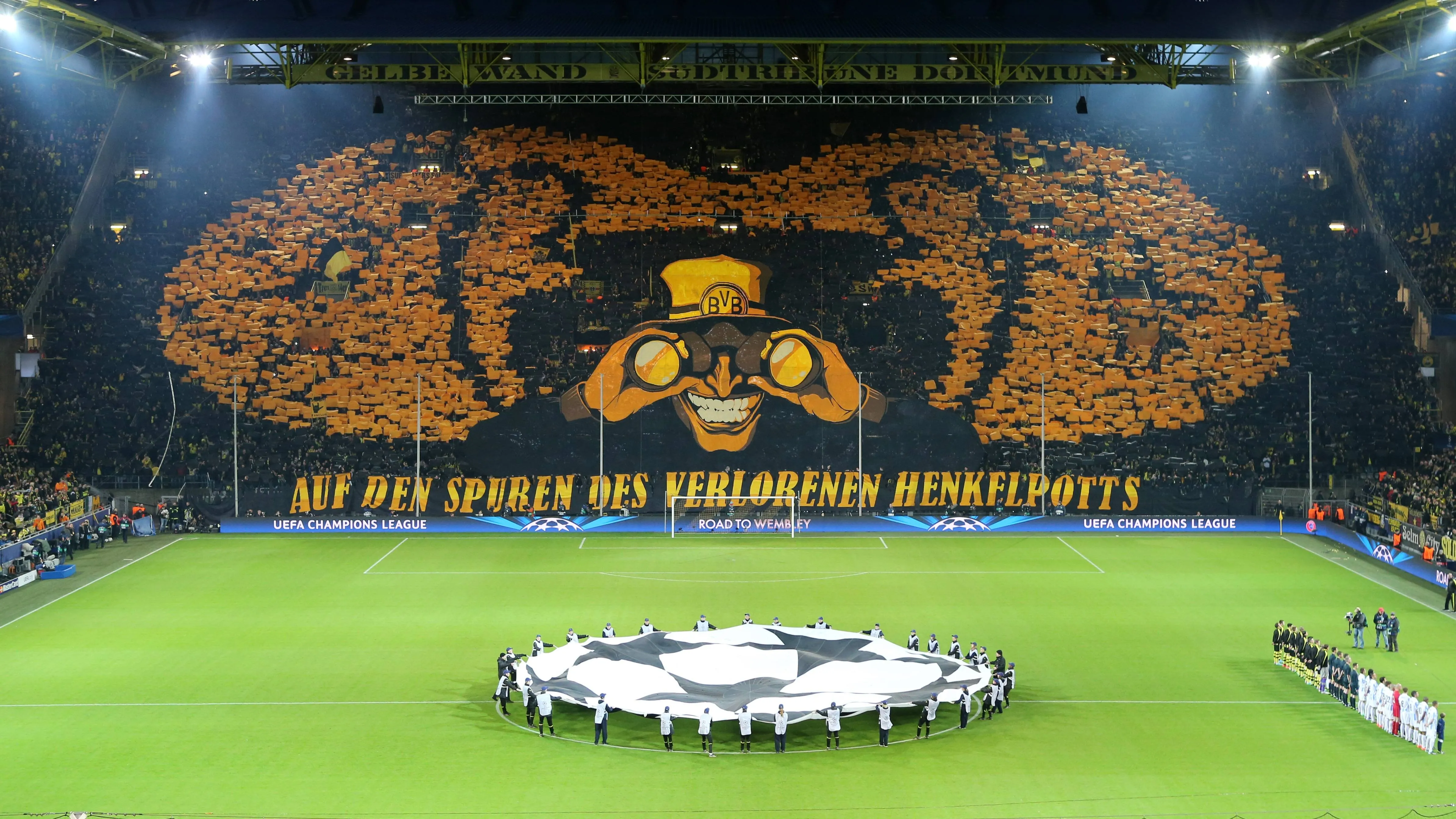 ©Guliver Image (Jedna od najčuvenijih koreografija ikada, sa utakmice Dortmund - Malaga 2013. godine)