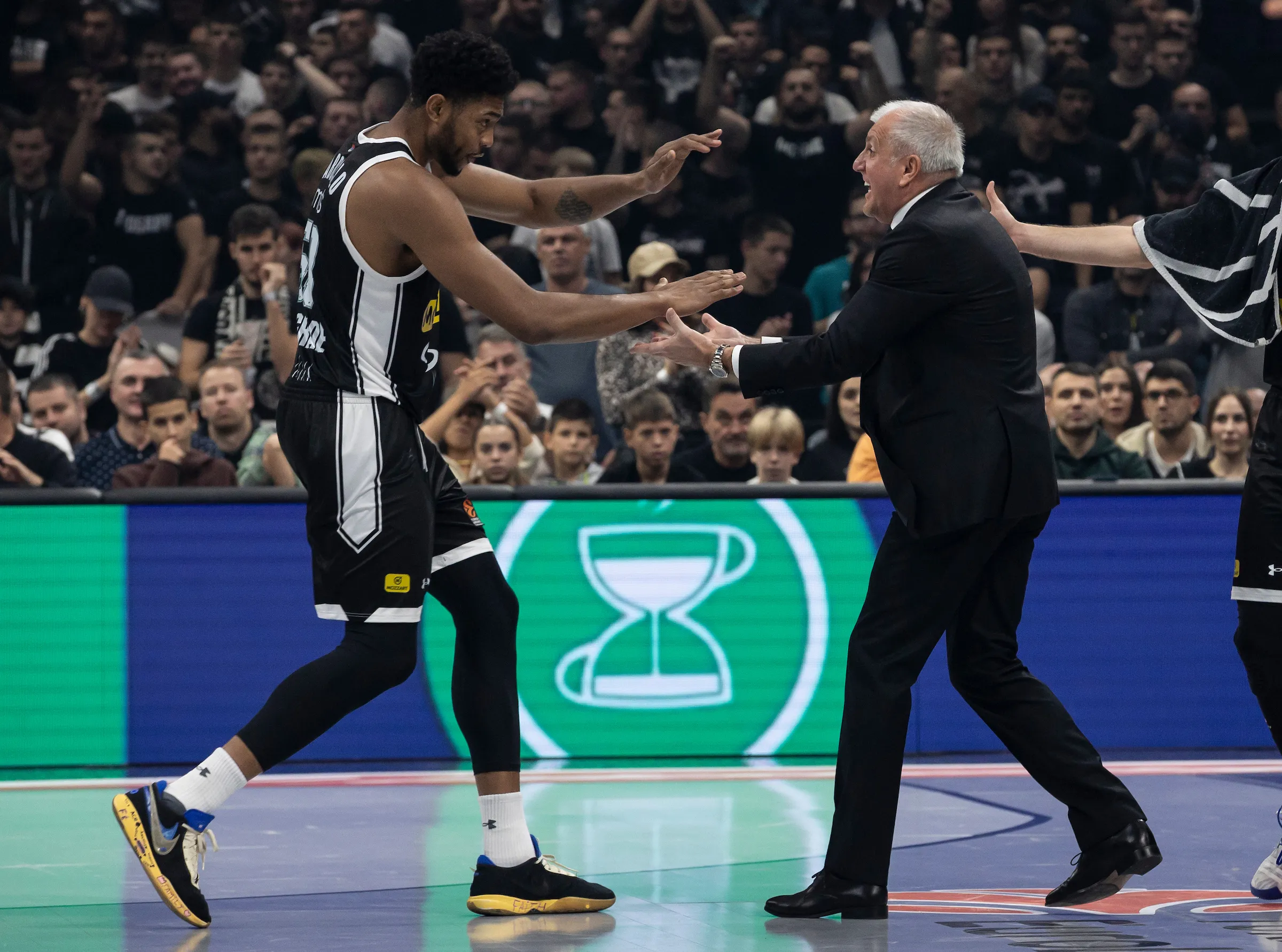 Bruno Kaboklo i Željko Obradović (Foto: Starsport)