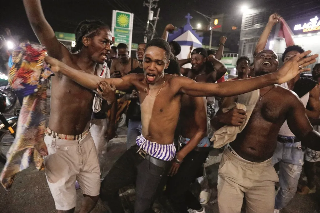 Kako se plasman na SP slavio na Haitiju (©Reuters)