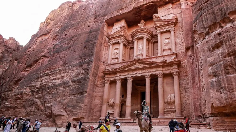 ©AFP (Petra je najpoznatije mesto u Jordanu)