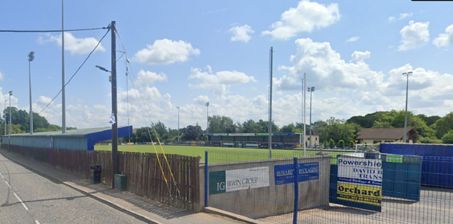 Pogled na stadion sa ulice (©Google Maps)