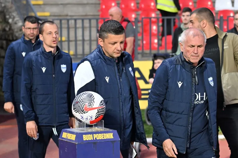 Vladimir Gaćinović pred utakmicu u Kragujevcu (@MNPress)