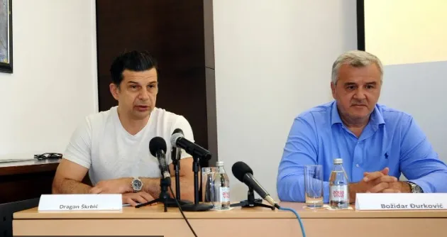 Dragan Škrbić i Božidar Đurković (©MN Press)