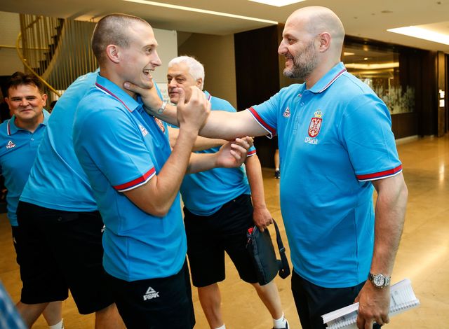 Aleksa Avramović i Sale Đorđević (© Star Sport)