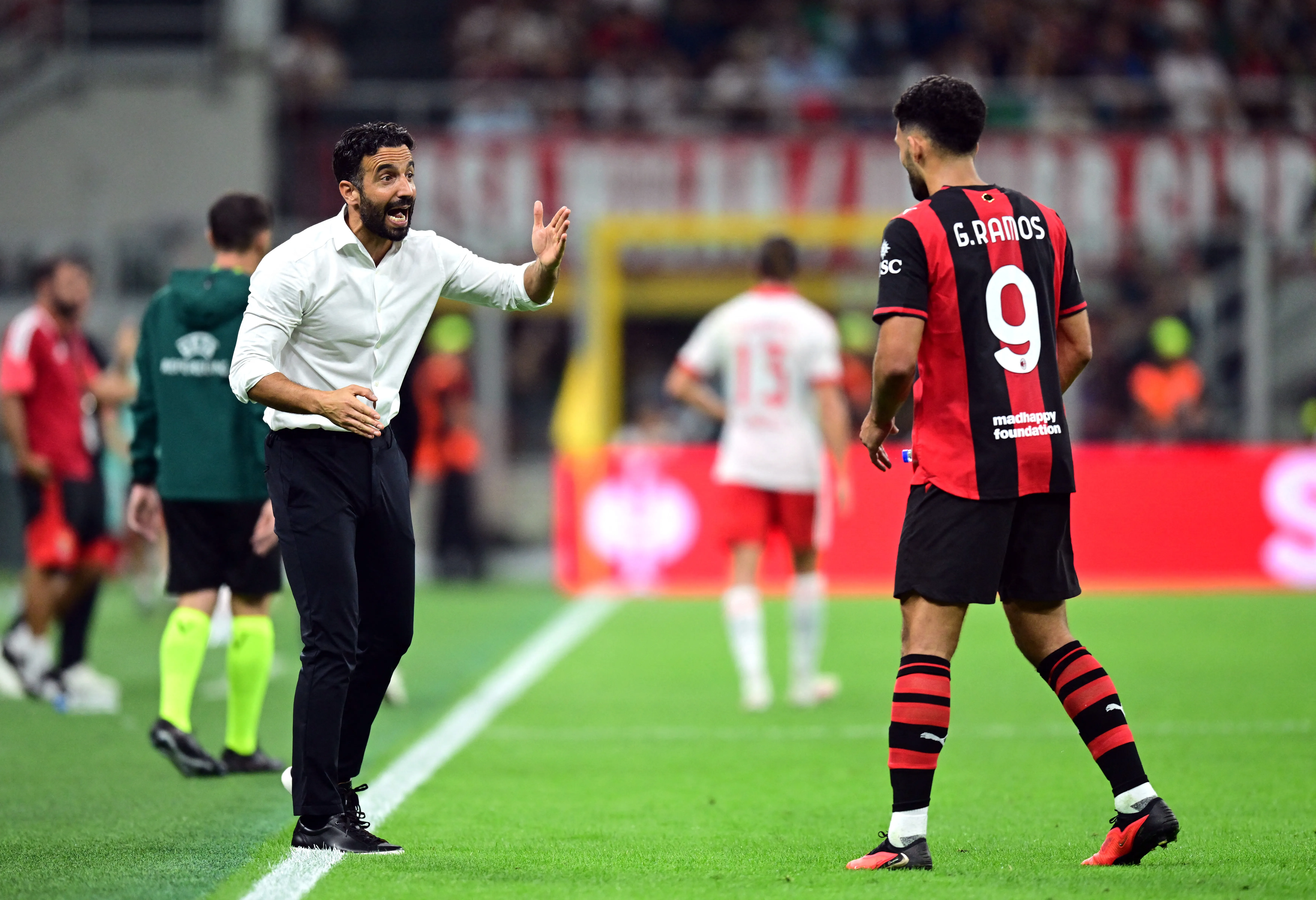 Ruben Amorim i Gonsalo Ramos (©Reuters)