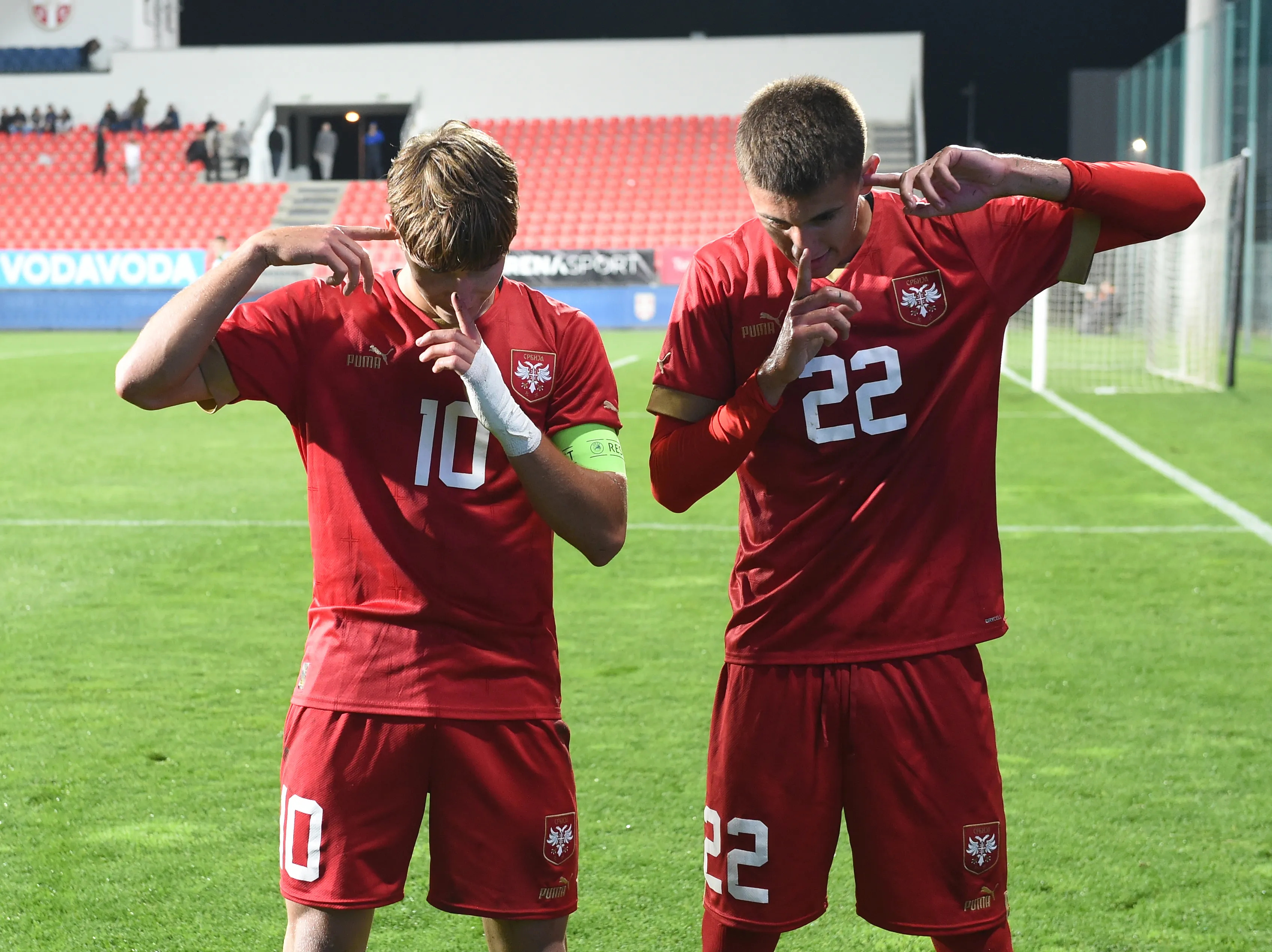 Vasilije Kostov i Filip Matijašević (©MN Press)