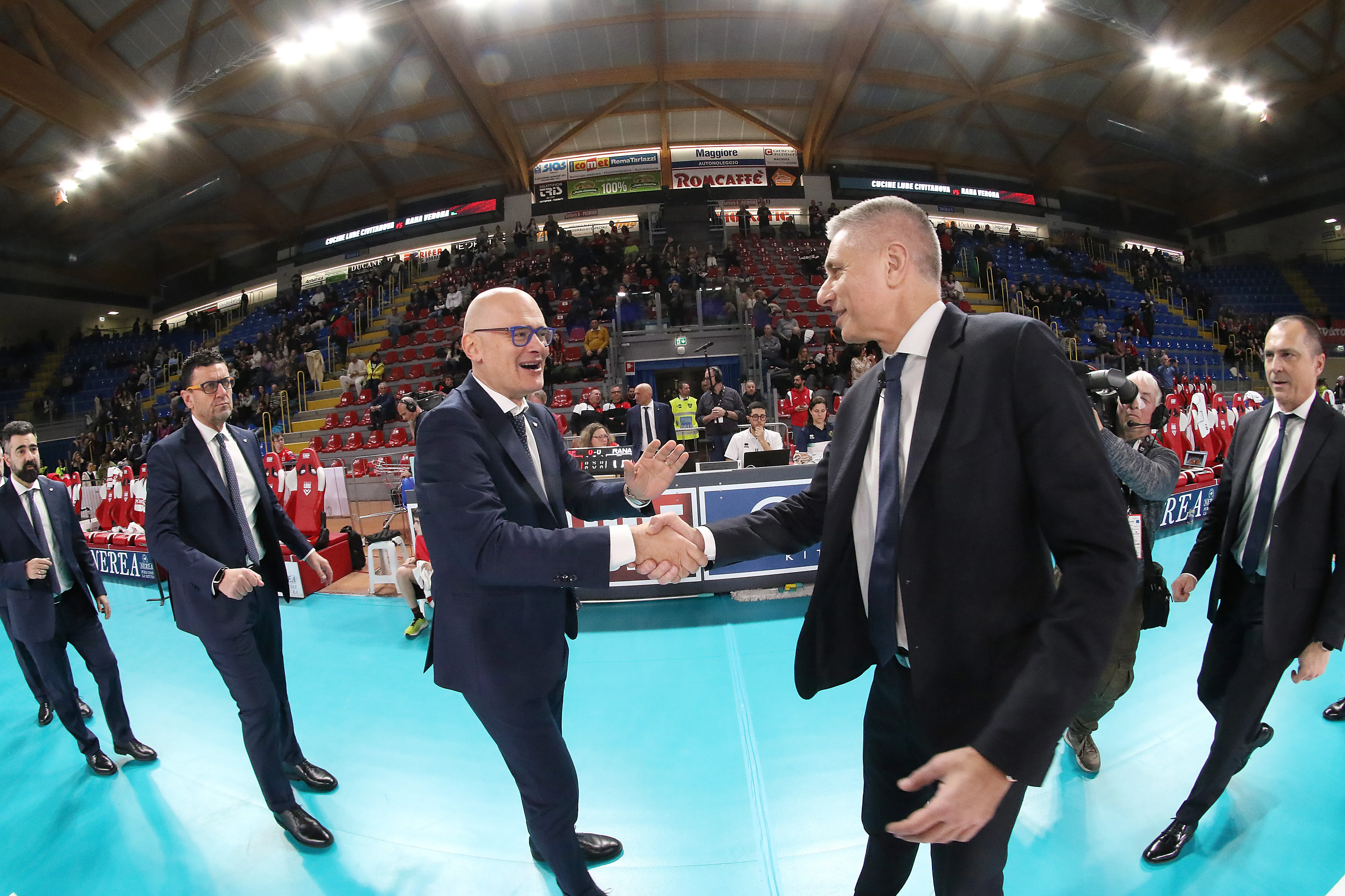 Đampaolo Medei i Radostin Stojčev (©Lega volley)