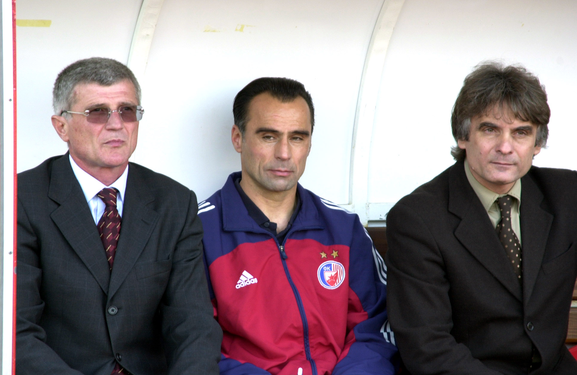 Zoran Filipović, Miodrag Krivokapić i Dušan Savić (©MN Press)