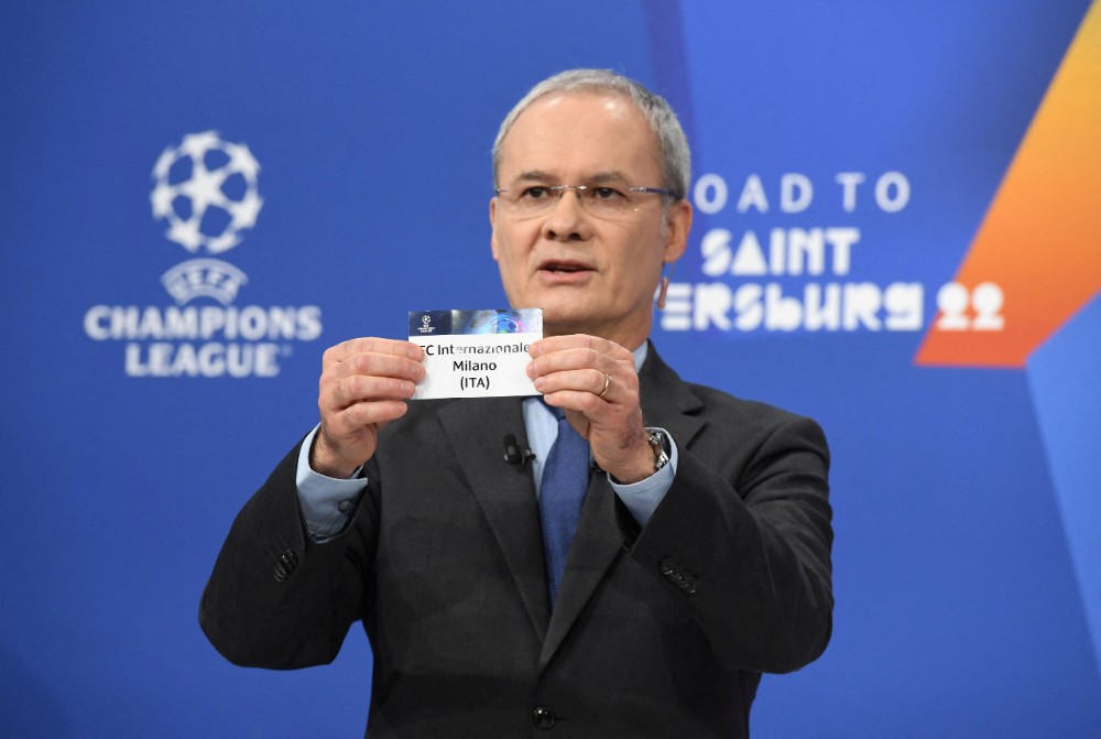 Inter na žrebu za Ligu šampiona (©Reuters)