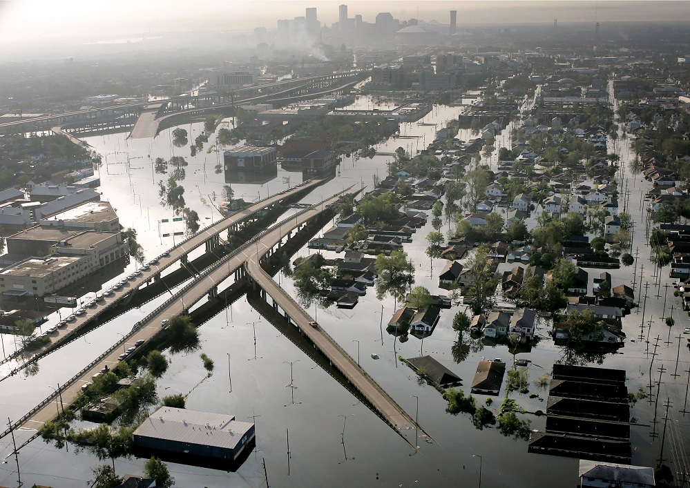 Uragan Katrina razorio je Nju Orleans u avgustu 2005. godine (©Shutterstock)