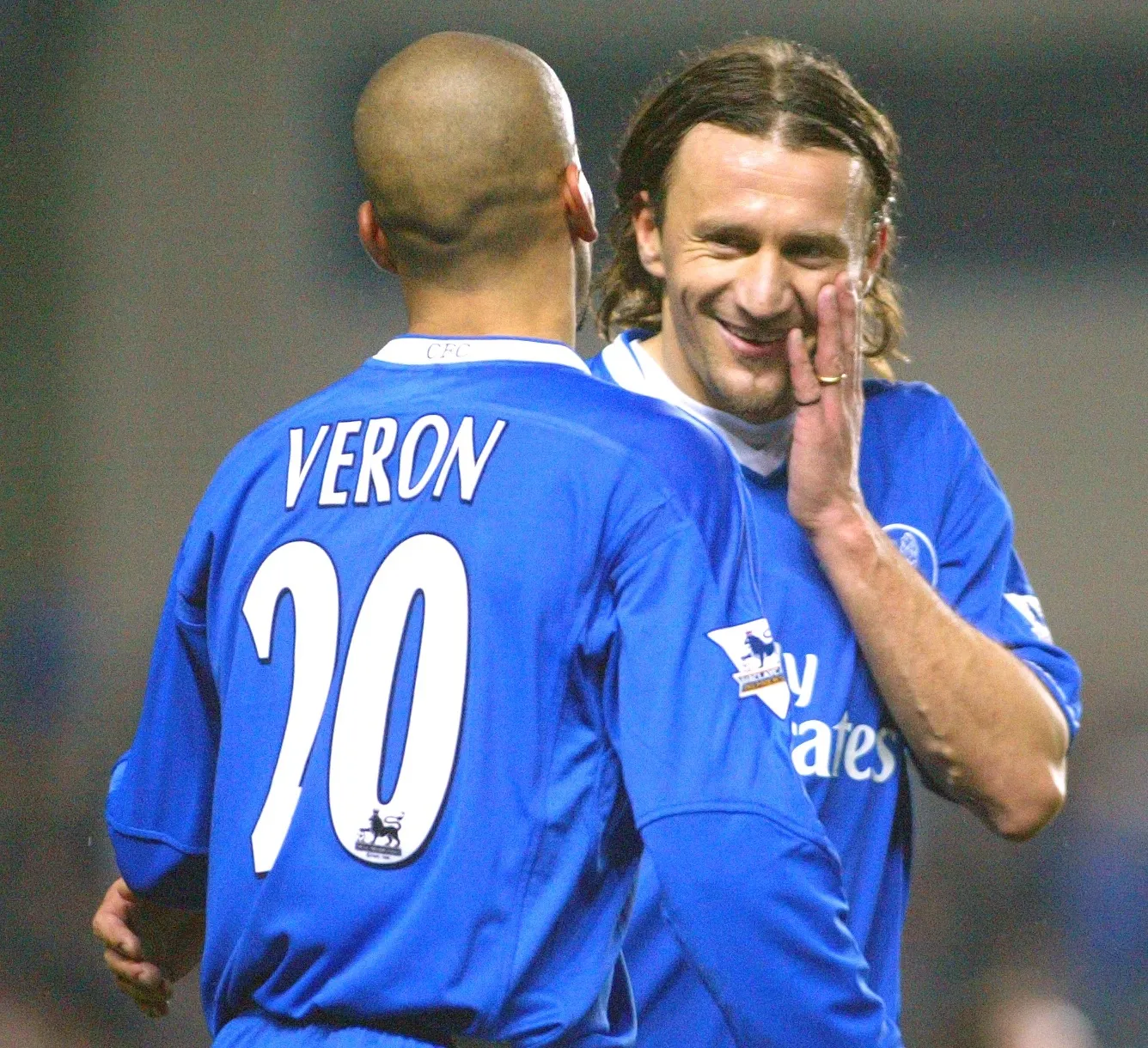 Huan Sebastijan Veron i Mario Stanić