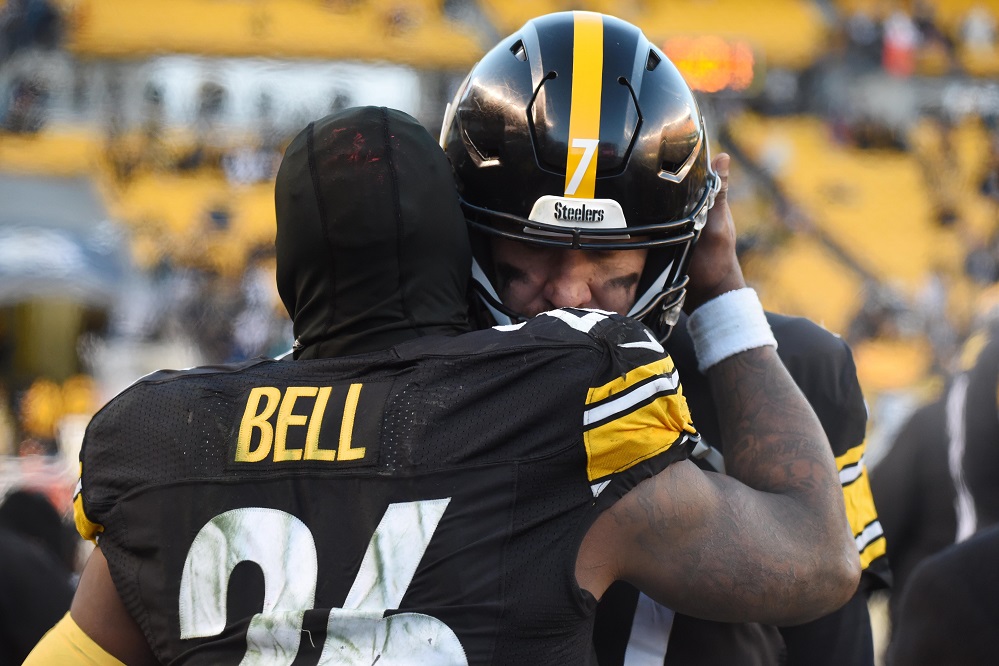 Lejvion Bel i Ben Rotlisberger (©Reuters)