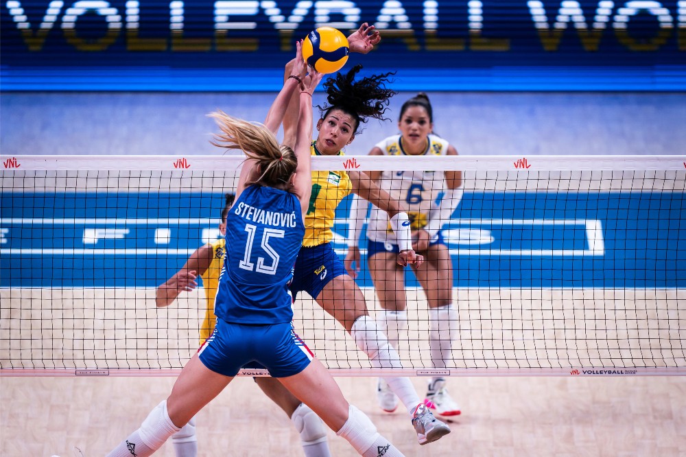 Detalj sa duela u Ligi nacija (FIVB)