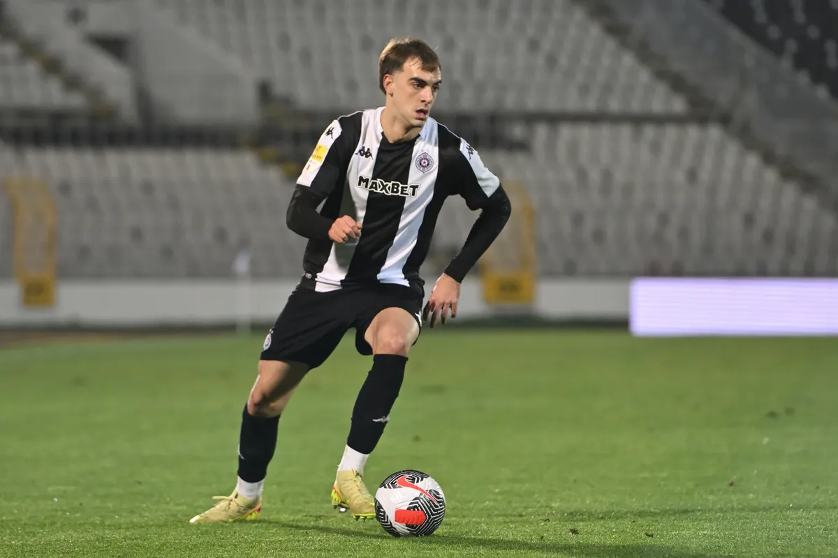 Na jednom od mečeva u dresu Partizana (MN Press)